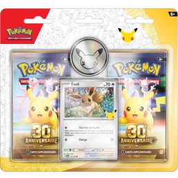 Figurine Pokémon Company International Pokémon Pack 2 Boosters 30. Geburtstag Französische Version Boutique Geneve Suisse