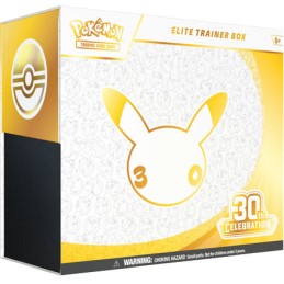 Figurine Pokémon Company International EN Pokémon Elite Trainer Box 30. Geburtstag Englische Version Boutique Geneve Suisse