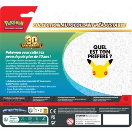 Figurine Pokémon Company International Pokémon Tech Sticker Collection 30. Geburtstag Französische Version Boutique Geneve Su...
