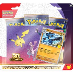 Figurine Pokémon Company International Pokémon Tech Sticker Collection 30. Geburtstag Französische Version Boutique Geneve Su...