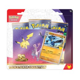 Figurine Pokémon Company International Pokémon Tech Sticker Collection 30. Geburtstag Englische Version Boutique Geneve Suisse