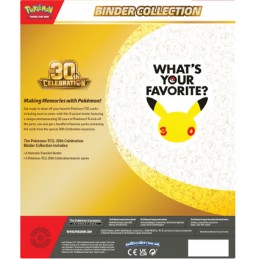 Figurine Pokémon Company International Pokémon Binder Collection 30. Geburtstag Englische Version Boutique Geneve Suisse