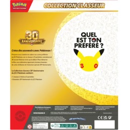 Figurine Pokémon Company International Pokémon Binder Collection 30. Geburtstag Französische Version Boutique Geneve Suisse