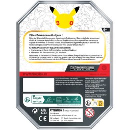 Figurine Pokémon Company International Pokémon ex Tin 30. Geburtstag Französische Version Boutique Geneve Suisse