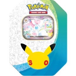 Figurine Pokémon Company International Pokémon ex Tin 30. Geburtstag Französische Version Boutique Geneve Suisse