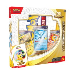 Figurine Pokémon Company International Pokémon Poster Collection 30. Geburtstag Französische Version Boutique Geneve Suisse