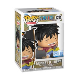 Figur Funko One Piece Monkey D. Luffy mit Fahne Limitierte Auflage Geneva Store Switzerland