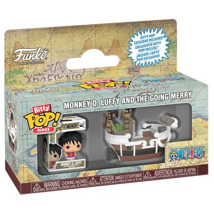 Figuren Funko Pop Bitty Ride One Piece Going Merry mit Luffy Genf Shop Schweiz