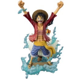 Figurine Bandai Tamashii Nations One Piece Figuarts ZERO STARTune Monkey D. Luffy Setting out for the New World Boutique Gene...