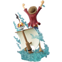 Figurine Bandai Tamashii Nations One Piece Figuarts ZERO STARTune Monkey D. Luffy Setting out for the New World Boutique Gene...