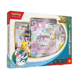Figurine Pokémon Company International Pokémon Celebration ex Box Nymphali 30. Geburtstag Französische Version Boutique Genev...