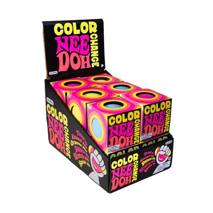 Figurine Schylling NeeDoh Anti-Stress Ball Color Changing Boutique Geneve Suisse