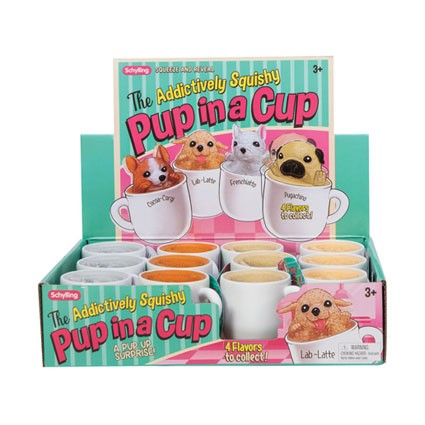 Figuren Schylling Pup in a Cup Anti Stress Figuren Genf Shop Schweiz
