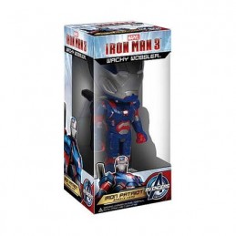 Figurine Funko Iron Man 3 Iron Patriot Wacky Wobbler Bobble Head Boutique Geneve Suisse