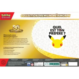 Figur Pokémon Company International Pokémon Celebration Métamorph Premium Collection 30. Geburtstag Französische Version Gene...