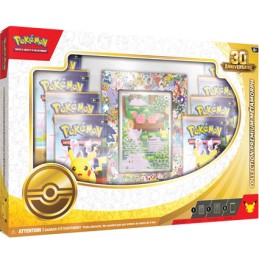 Figurine Pokémon Company International Pokémon Celebration Métamorph Premium Collection 30. Geburtstag Französische Version B...