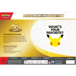 Figurine Pokémon Company International Pokémon Celebration Ditto Premium Collection 30. Geburtstag Englische Version Boutique...