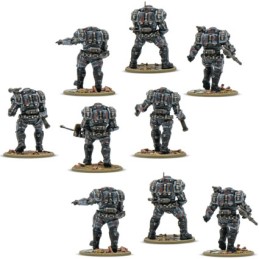 Figuren Warlord Games Warlord Games Konflikt '47 Stahltruppen Heavy Infantry Genf Shop Schweiz