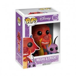 Figurine Funko Pop Disney Mulan Mushu et Cricket (Rare) Boutique Geneve Suisse