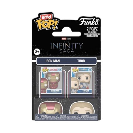 Figur Funko Pop Bitty Marvel Infinity Saga Iron Man and Thor 2-Pack Geneva Store Switzerland
