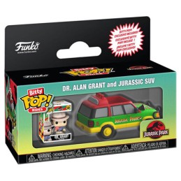 Figur Funko Pop Bitty Rides Jurassic Park Jurassic SUV with Dr. Alan Grant Geneva Store Switzerland