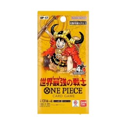 Figurine Bandai JP One Piece OP-17 Booster Pack Version Japonaise Boutique Geneve Suisse