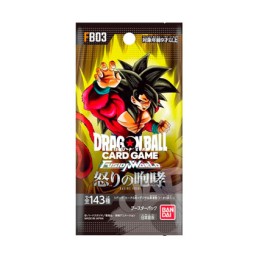 Figur Bandai JP Dragon Ball Fusion World FB03 Booster Pack Japanese Version Geneva Store Switzerland