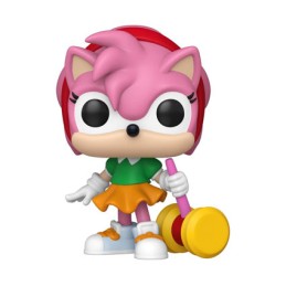 Figurine Funko Pop Sonic The Hedgehog Amy Rose with Piko Hammer Boutique Geneve Suisse