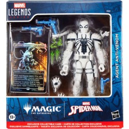 Figurine Hasbro Marvel Legends Magic The Gathering Agent Anti-Venom plus exklusive Foil-Karte Boutique Geneve Suisse