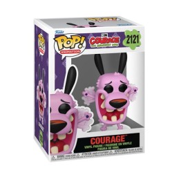 Figur Funko Pop Courage the Cowardly Dog Courage Geneva Store Switzerland