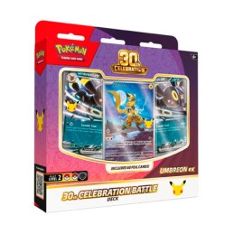 Figurine Pokémon Company International Précommande EN Umbreon Pokémon Celebration Battle Deck 30ème Anniversaire Version Angl...