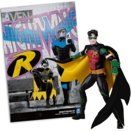 Figuren McFarlane DC Direct Page Punchers Robin Tim Drake Nightwing n°81 Red Platinum Edition Genf Shop Schweiz