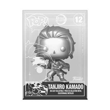 Figur Funko Pop Diecast Metal Demon Slayer Tanjiro Kamado Chase Limited Edition Geneva Store Switzerland