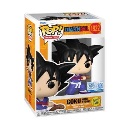 Figurine Funko Pop Glow in the Dark Dragon Ball Goku with Nyoibo Limited Edition Boutique Geneve Suisse