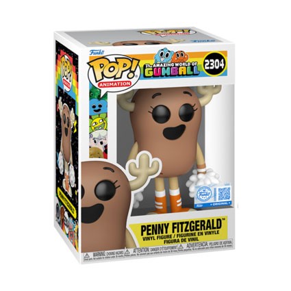 Figurine Funko Pop The Amazing World of Gumball Penny Fitzgerald Edition Limitée Boutique Geneve Suisse