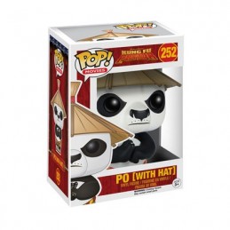 Figuren Funko BESCHÄDIGTE BOX Pop Kung Fu Panda Po with Hat (Selten) Genf Shop Schweiz