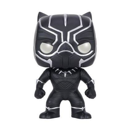 Figuren Funko Pop Marvel Captain America Civil War Black Panther (Selten) Genf Shop Schweiz