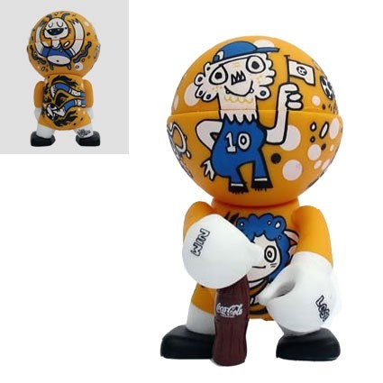 Figur Trexi série Coca Cola by Jon Burgerman (No box) Play Imaginative Geneva Store Switzerland