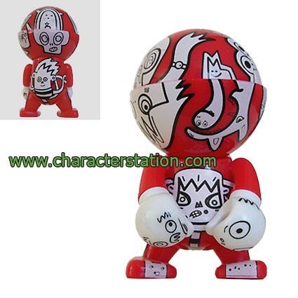 Figur Play Imaginative Trexi Série 2 by Jon Burgerman (No box) Geneva Store Switzerland