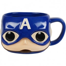 Figur Funko Funko Pop Mug Marvel Captain America Geneva Store Switzerland