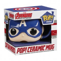 Figur Funko Funko Pop Mug Marvel Captain America Geneva Store Switzerland