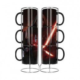 3 Star Wars Kylo Ren Mug Stackable 