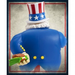 Figurine Kidrobot Kidrobot Uncle Scam par Ron English Boutique Geneve Suisse