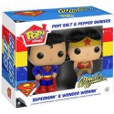 Figuren Funko Pop DC Superman und Wonder Woman Salz und Pfeffer Set Genf Shop Schweiz