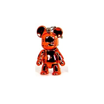 Figur Qee mini Bear Metallic Orange (No box) Toy2R Geneva Store Switzerland