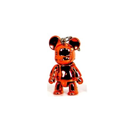 Figurine Qee mini Bear Metallic Orange (Sans boite) Toy2R Boutique Geneve Suisse