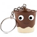 Figur Yummy World Pudding Cup Chocolate Keychain by Kidrobot Kidrobot Geneva Store Switzerland