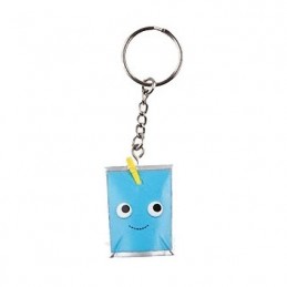 Figuren Kidrobot Schlüsselanhänge Yummy World Blauer Juice Box von Kidrobot Genf Shop Schweiz