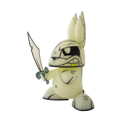 Figurine The Loyal Subjects Chaos Ghost Pirate Bunny Phosphorescent par Joe Ledbetter Boutique Geneve Suisse