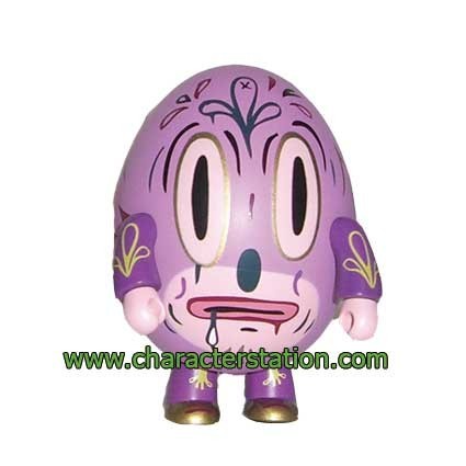 Figurine Toy2R Qee Hump Qee Dump Violet par Gary Baseman (Sans boite) Boutique Geneve Suisse